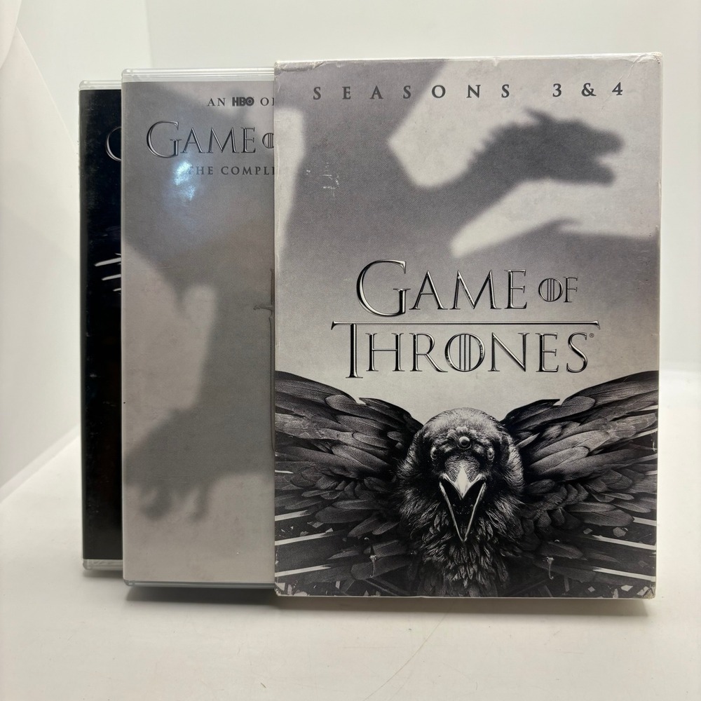 Game of Thrones Seasons 3 & 4 DVD Box Set HBO Drama Series 10 Discs